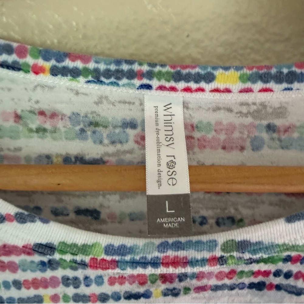 Whimsy Rose Multicolor Patterned Top - Picture 2 of 3